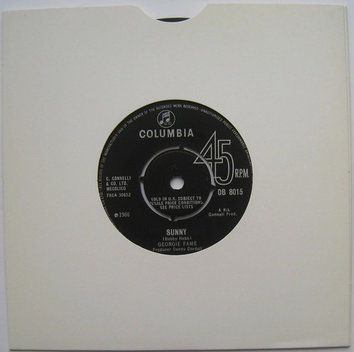 Georgie fame sunny don t - fame, /