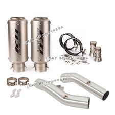 For Yamaha FJR1300 2001-2023 Exhaust System Middle Link Pipe Mufflers DB Killer