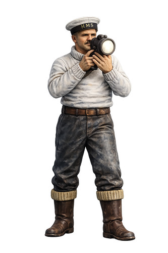 N16 wwii naval crew figure - naval,
