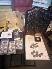 UK Coin Collection – 87 Commemorative Coins (£1, £2, 50p & £5)