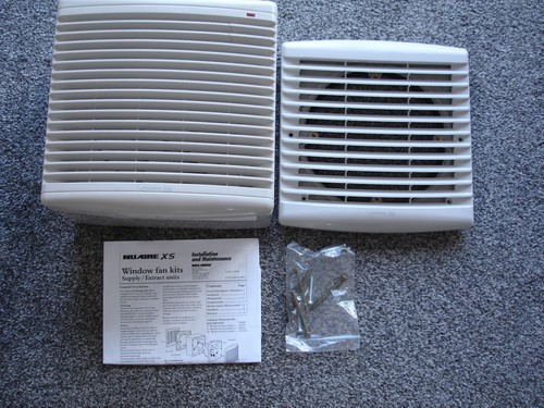 Nuaire xs9gl window - xs, mounted