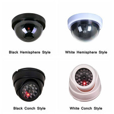 Dummy Camera CCTV Security Surveillance Dome Cam Fake IR LED Light Outdoor