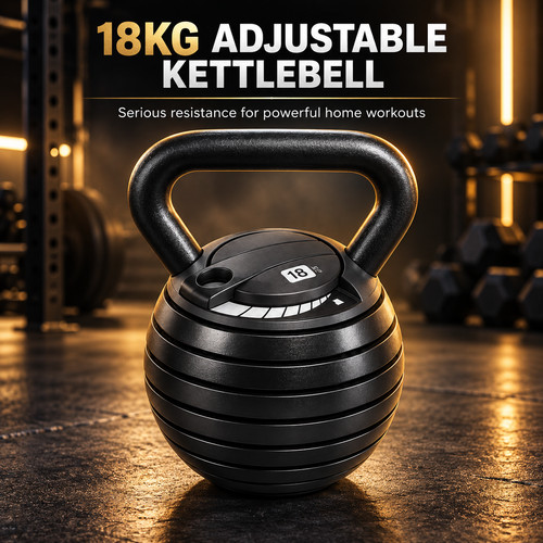 18kg adjustable kettlebell - 18kg,