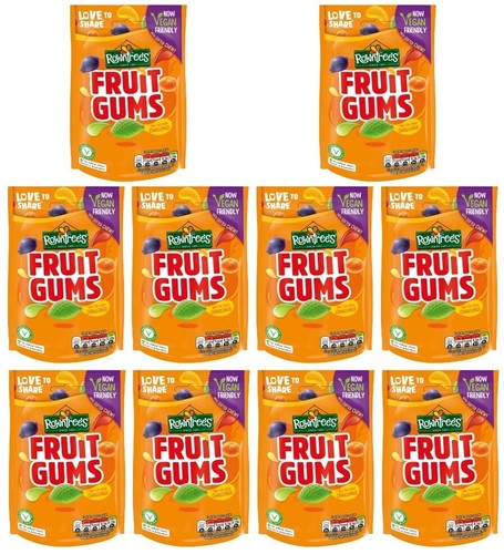 Rowntree fruit gums pouch - 10,