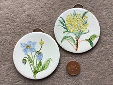 2 x Flowering  plates -  - with Super Plus "Disc"  Plate Hanger
