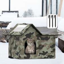 Outdoor Cat House Weatherproof