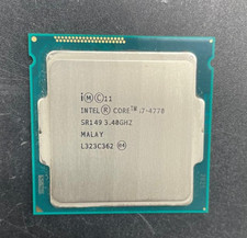 Intel Core i7-4770 3.40GHz Socket LGA1150 Processor CPU SR149