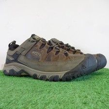 KEEN Boots Men's Size 10 Brown Ridge Flex Low Waterproof Hiking Shoes Outdoor
