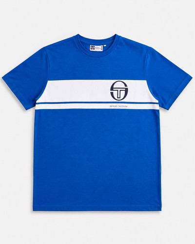Sergio tacchini blue shirt - tacchini, t-shirt