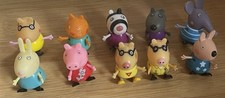 Peppa Pig Figures Bundle x 10