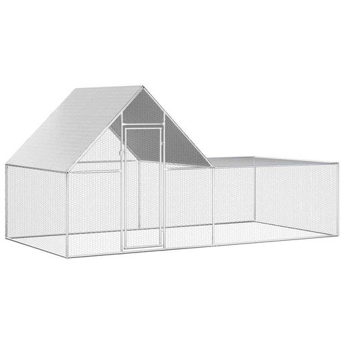 Chicken coop galvanised steel - chicken,