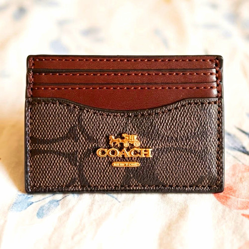 Coach brown black signature - black,