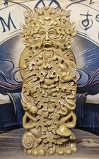 Green man statue - man, druid