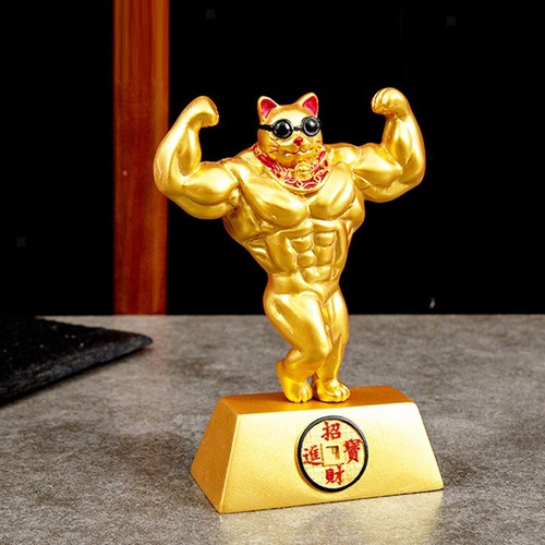 Large chinese lucky cat - lucky,