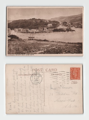 Postcard promenade and - -,