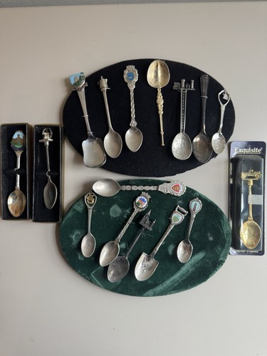Vintage souvenir teaspoon - vintage,