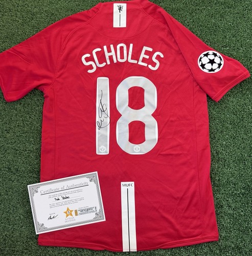 Paul scholes signed manchester - scholes,