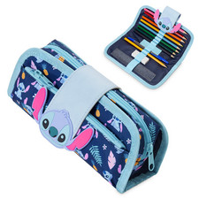 Disney Pencil Case for Girls Stitch Pencil Cases for Kids with Stationery