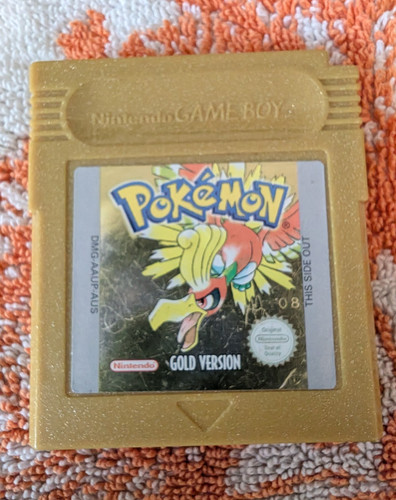 Nintendo pokémon gold - gold, version