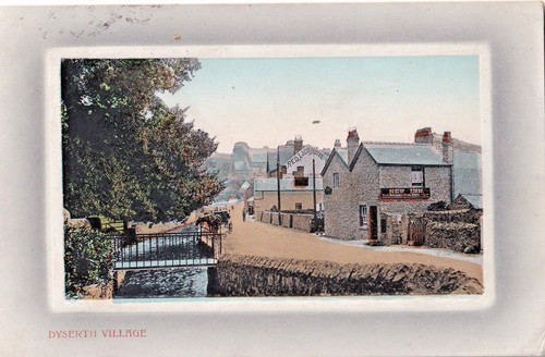 Hds 1910 postcard dyserth - postcard,,