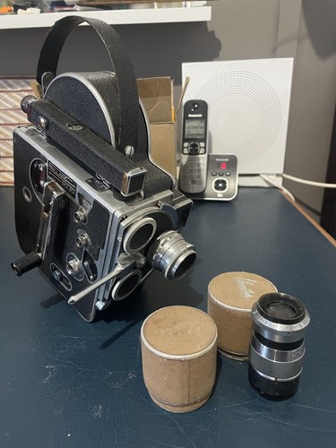 Bolex h16 deluxe 1952 16mm - bolex,