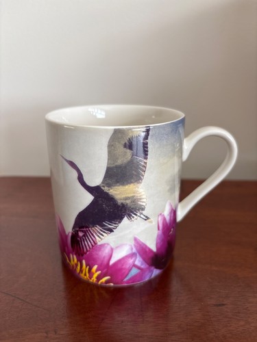Mug tea coffee - -, butterfly