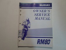 1999 2000 Suzuki RM80 RM 80