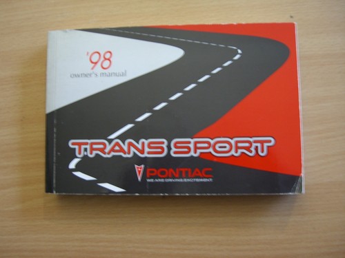 Owners manual pontiac trans - owners,