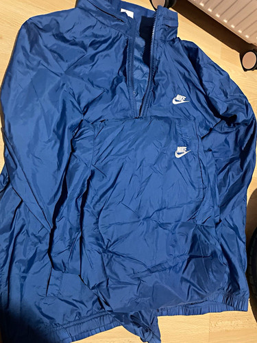 Nike men blue half - men's, zip