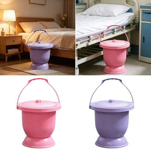 Spittoon with lid chamber - with,