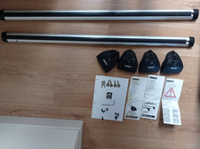 Thule 515 106cm Aero Bars, 753 foot pack and 3020 Rapid Fixpoint XT