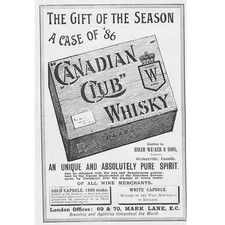 CANADIAN CLUB WHISKY Victorian