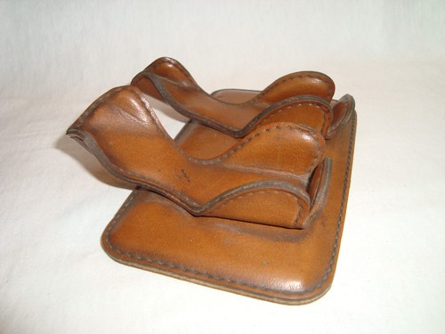 Vintage rare genuine leather