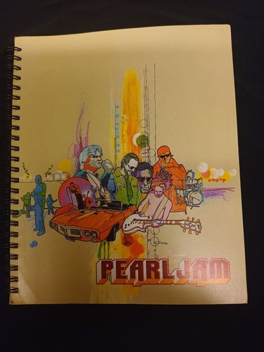 Pearl jam spiral notebook - pearl,