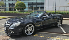 Mercedes-Benz SL 3.5 SL350 Convertible 2dr Petrol 7G-Tronic 2010 84k FSH BLACK