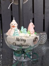 Christmas Big Soya Wax Scented "Winter  Forest" Diy Gift Xmas Gift Idea 2.223 Kg