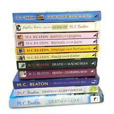 11x MC Beaton Cosy Mystery Fiction Book Bundle Death Of A Liar Agatha Raisin