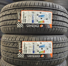 2X NEW TYRES DAVANTI DX640 215/55 ZR17 XL 98W A1 UHP 215 55 17 2155517 C+B 68DB