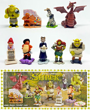 SHREK 4 COMPLETE SET OF 9