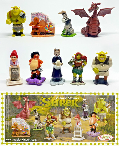 Shrek complete set 9 - shrek,
