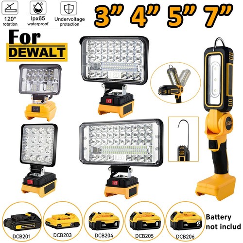 Led work light for dewalt - led,