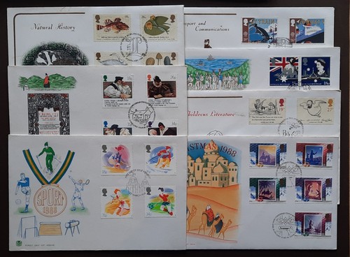 Great britain 1988 first day - great,