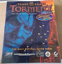 Planescape Torment Official Strategies & Secrets Guide Book & 4 disc PC CD game