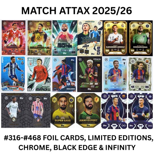 Match attax 2026 limited - 25/26,