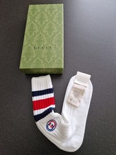 Gucci Mens White GG Embroided