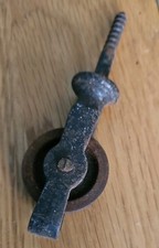 Small Steel Screw Pulley 1.25"