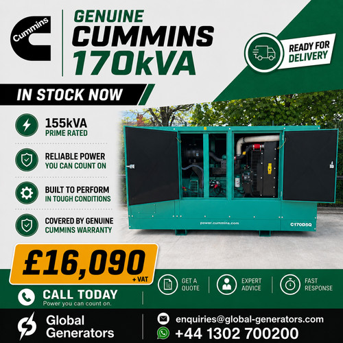 170kva cummins c170d5q 136kw - c170d5q,