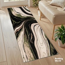 Non Slip Hall Runner Rug Long