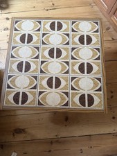 Mid Century tiled coffee table