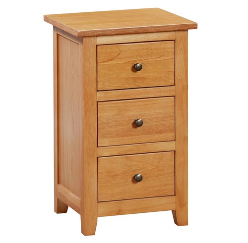Bedside table small oak - bedside, table,